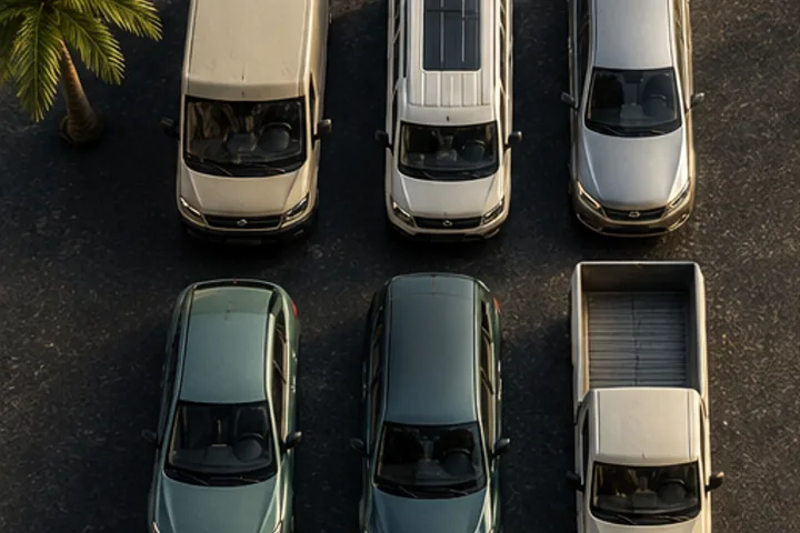 Fleets represented by one practical part of the mobility energy system.